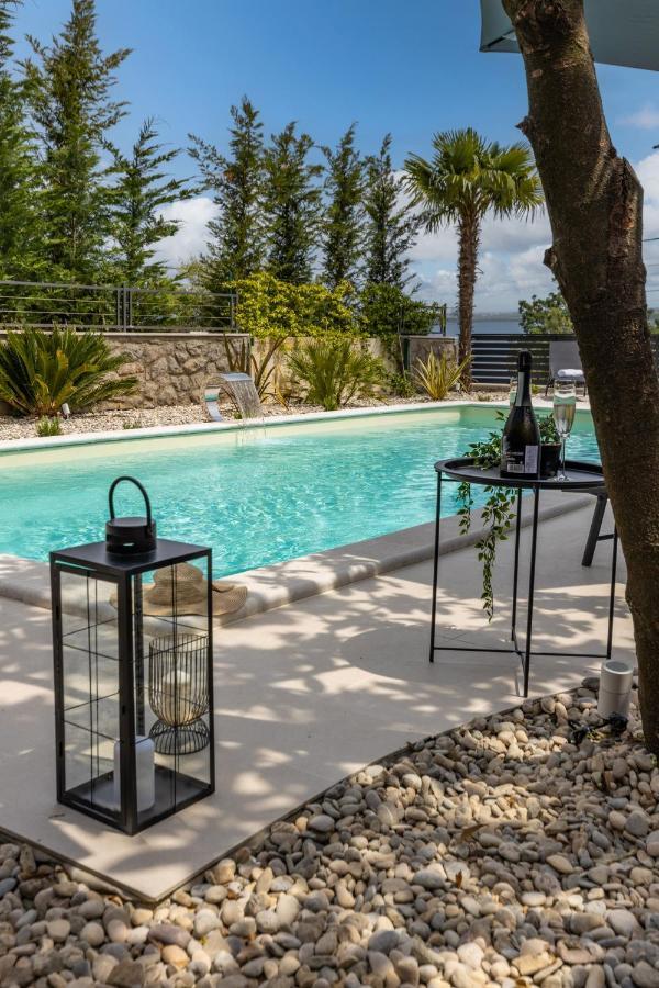Villa Adriatic, Apartment Rebecca With Heated Swimming Pool, Sew View, Childrens Playground Icici Luaran gambar