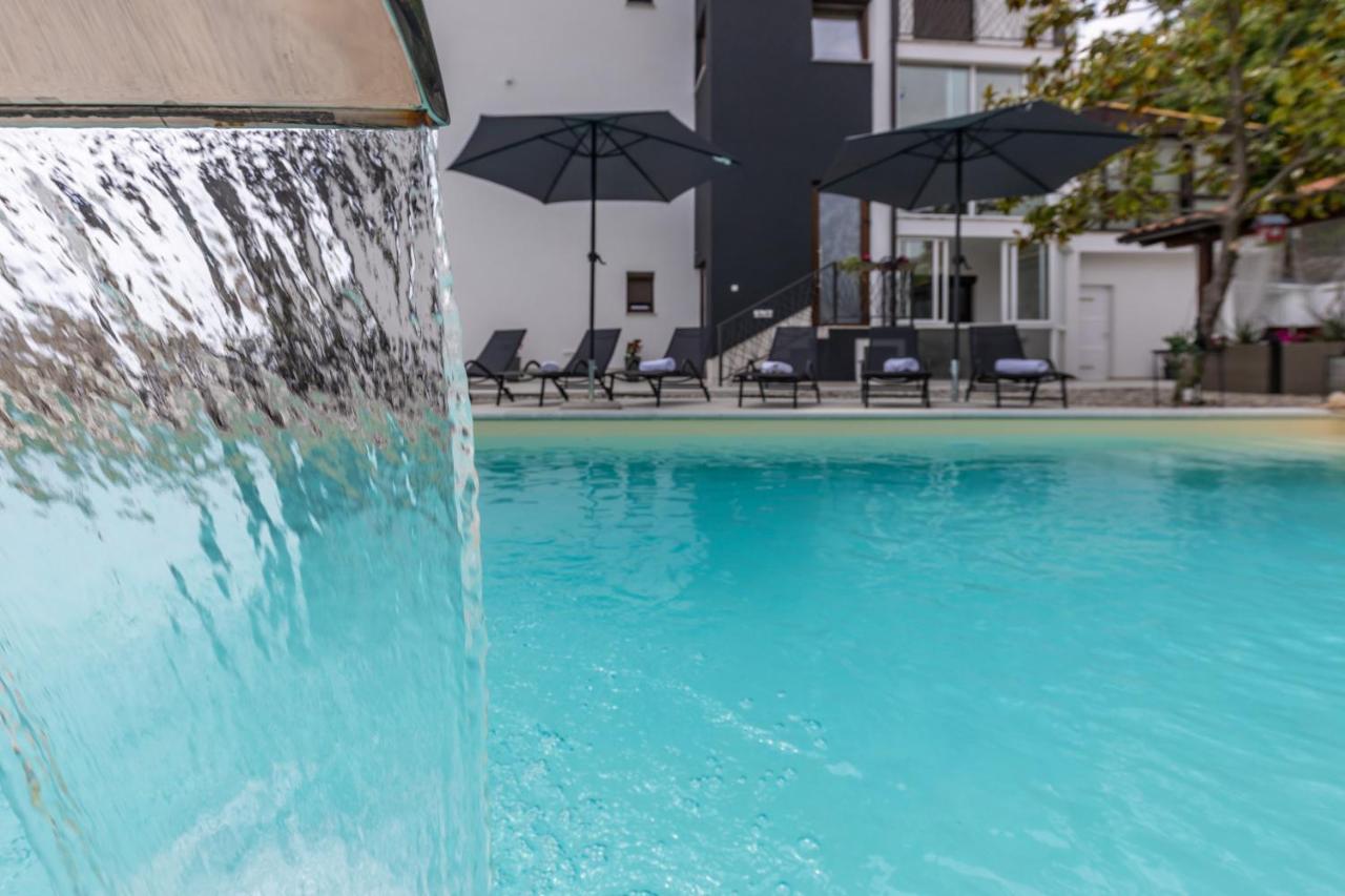 Villa Adriatic, Apartment Rebecca With Heated Swimming Pool, Sew View, Childrens Playground Icici Luaran gambar